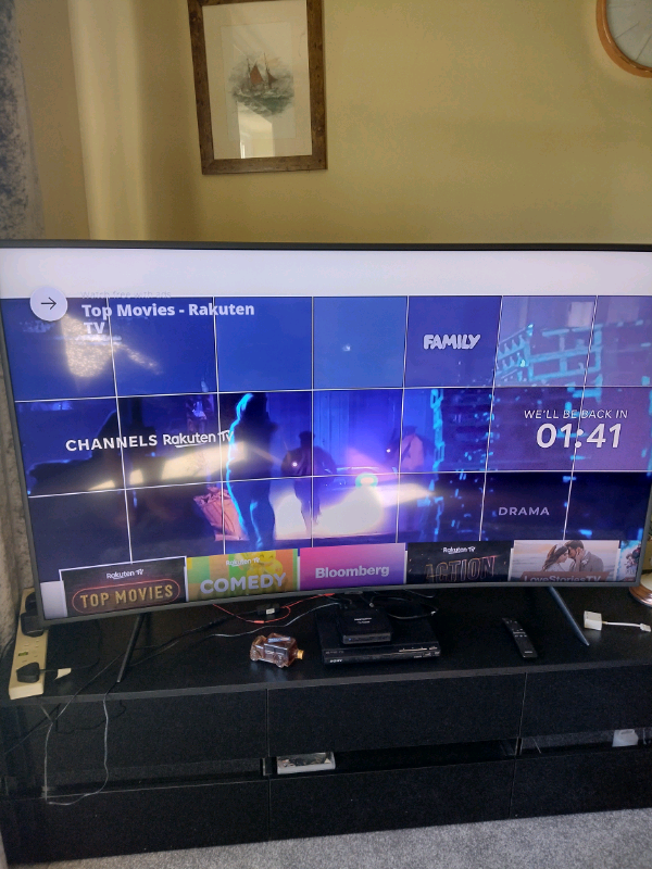 Samsung 60 inch smart curved tv | in 